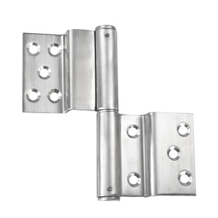 入户门双曲折弯合页不锈钢通道防盗门小区过道重型逃生门旗形铰链