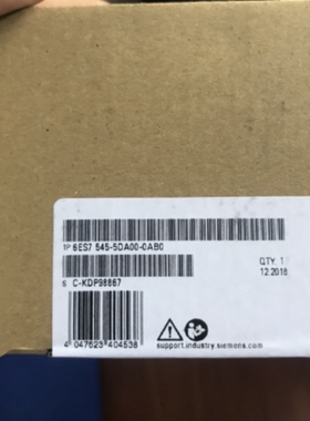 议价西门子6ES7545-5DA00-0AB0全新模块 6ES75455DA000AB0 原装正品