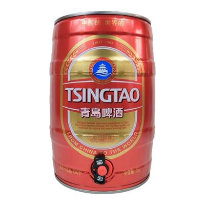 青岛啤酒5L红桶啤酒一厂青啤