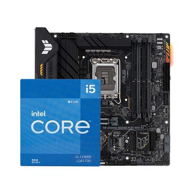 华硕B760主板套装搭intel13490F