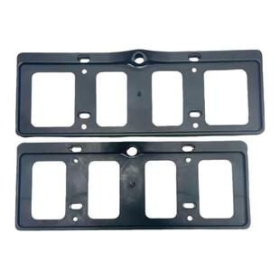 汽车360全景前视摄像头车牌框架牌照框蓝牌免打孔通用新能源绿牌