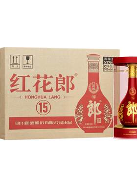 郎红花郎15酱香典范500ml*6瓶