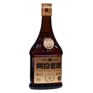阿拉老酒5年特制醇酿黄酒糯米酒月子酒330ml*1瓶宁波黄酒宴请酒