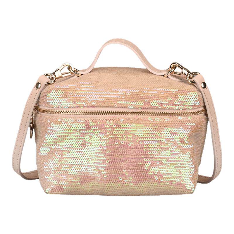 LONGCHAMP/珑骧COLLECTION XS全息亮片斜挎包派对包10187HFQ