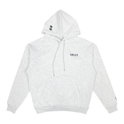 中文刺绣国风卫衣花灰色套装