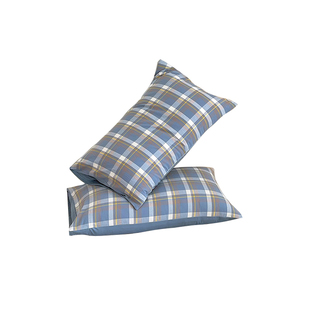 枕套一对装2026新款纯棉100全棉48cmx74cm儿童40x60防头油水洗棉