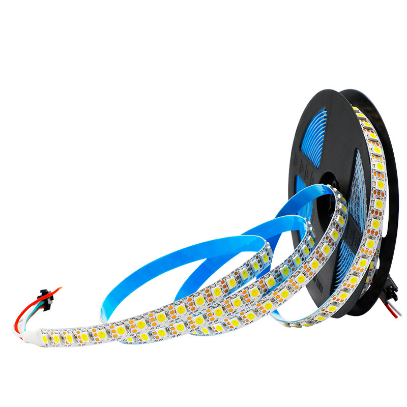 5V伏低压SK6812单白光LED5050灯珠内置IC可编程跑马流水智能灯带