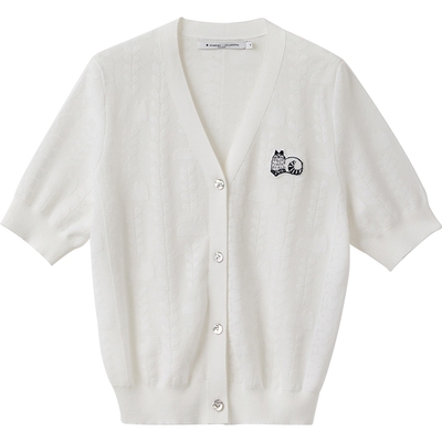 播商场同款灯笼袖针织T恤女夏季新款休闲短袖上衣BDS2UD2348