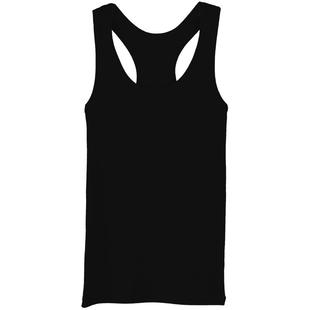 女士吊带背心纯棉工字打底小短款潮内搭性感外穿无袖上衣春季黑色