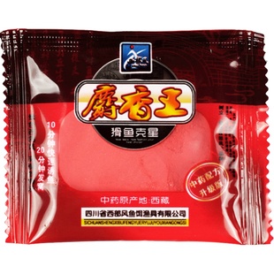 西部风麝香王粉红虫粉牛B鲫鲤野钓鱼饵窝料添加剂泡窝料钓鱼小药