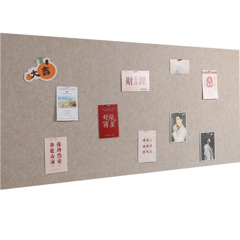 定制幼儿园毛毡板展示板软木板照片墙公告栏留言板背景墙贴板装饰