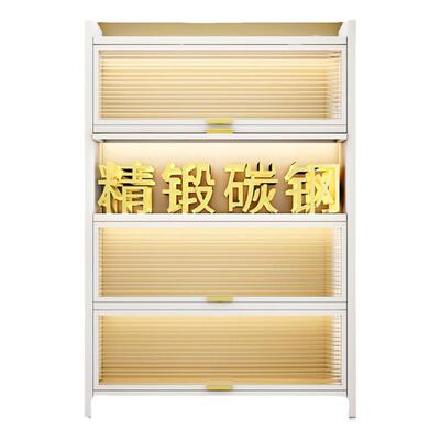 厨房落地多家用带门防尘储物橱柜