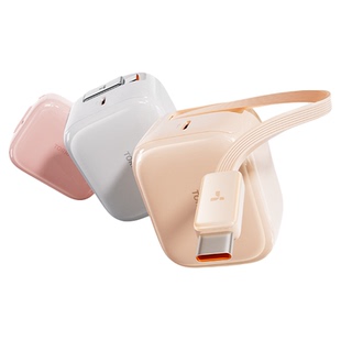 【papi酱同款】图拉斯Yoga充电器伸缩线45W适用苹果17ProMax自带数据线iPhone16充电头抽拉式手机快充头Air插