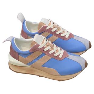 s-girl阿甘鞋春秋小白鞋增高透气运动鞋女拼色百搭显脚小老爹鞋女