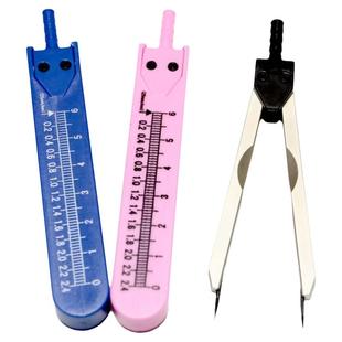 医用分规测心电图医用分规带套有刻度分规医学生圆规分规角规刻字