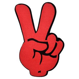 六一儿童节表演道具剪刀手胜利手势运动会入场开幕手花幼儿园舞蹈