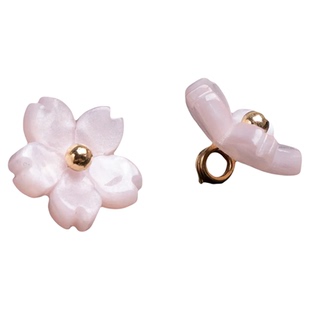 旗袍纽扣花朵扣新中式国风汉服纽扣仿玉石莲蓬扣天然装饰扣吊坠装