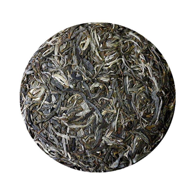 胜似班章 老曼峨纯料古树甜茶饼357克2023年头春野生普洱茶老生茶