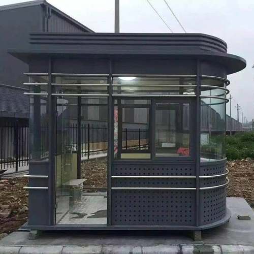钢结构岗亭移动岗亭保安亭户外阳光房门卫值班活动板房成品厂家