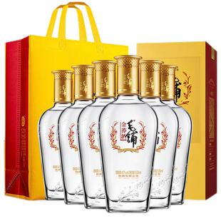 毛铺金荞酒 金桥劲牌42度苦荞酒500ml*6瓶整箱露酒白基酒礼盒官方