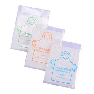 一次性围裙餐饮专用饭店防油防水的独立包装厨房商用儿童成人围兜