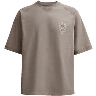 SEASON HIGH2026年春季新款纯棉舒适简约字母刺绣短袖男款T恤男装