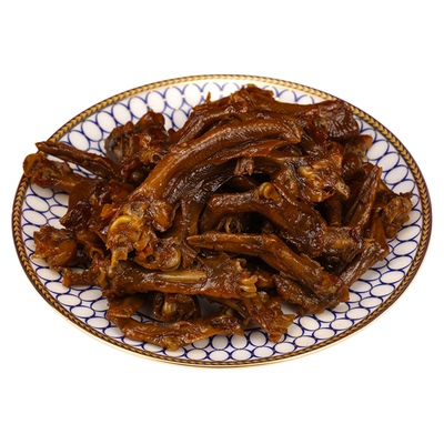 仙都辣酱鸭脆鸭爪130g中辣休闲