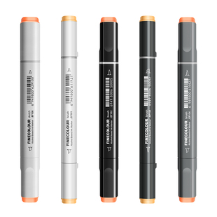 法卡勒单支专业马克笔全套一代二代三代四代五代六代可选色号颜色