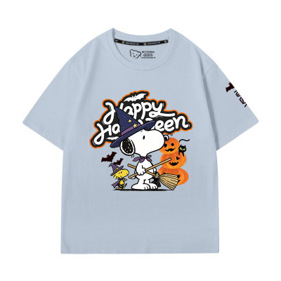 NASA联名史努比万圣夜纯棉T恤