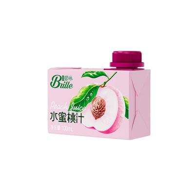 稼乐碧林果汁100mL*24盒水蜜桃汁石榴汁小青柠汁健康营养果汁饮料