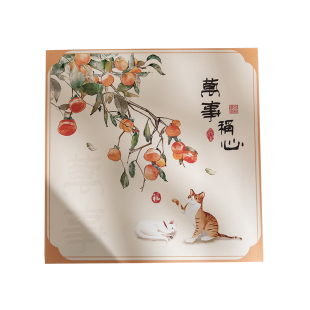 中式花鸟吸水茶垫方形杯子硅藻泥沥水垫禅意手绘餐桌杯垫双面防滑