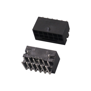 PCI-E5.0弯针连接器16P针座12VHPWR显卡供电接口12+4P座ATX电源座