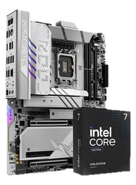 intel/英特尔Ultra9 285K/270K plus盒装搭华硕ROG Z890HERO/B860吹雪主板套装游戏电竞玩家国度旗舰店