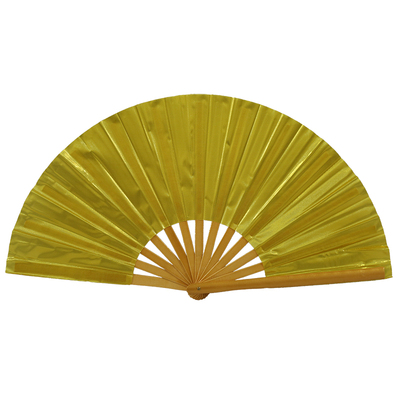 竹骨金色功夫扇太极说书人