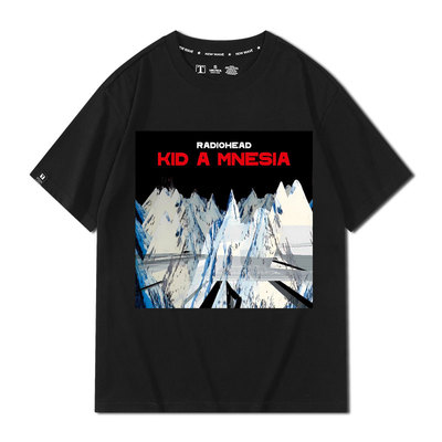 电台司令摇滚音乐专辑短袖T恤