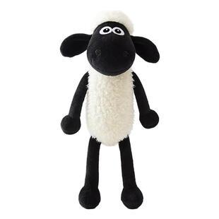 可爱小羊肖恩毛绒玩具绵羊公仔呆萌羊玩偶儿童安抚陪伴娃娃礼物