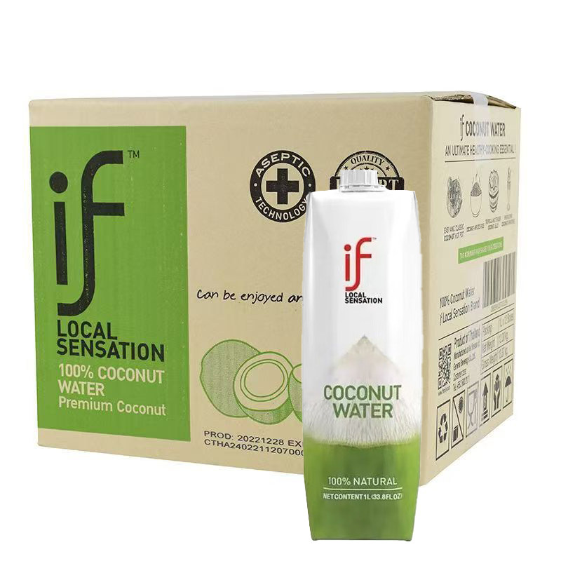 if椰子水1L泰国进口纯椰水