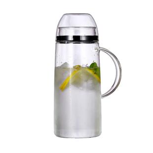 玻璃水壶家用大容量套装密封防尘晾凉开水壶加厚耐高温防爆冰箱壶