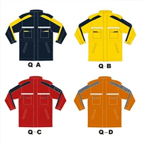 Пользовательская хлопчатобумажная куртка (цветные замечания)