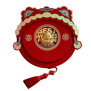 2026新年红包马年春节拜年超萌可爱高级折叠拉伸送宝宝小朋友红包