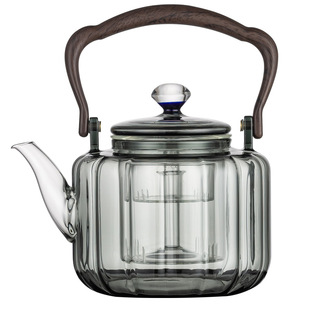 加厚玻璃煮茶壶2024新款提梁星空壶电陶炉专用蒸煮一体煮茶烧水壶