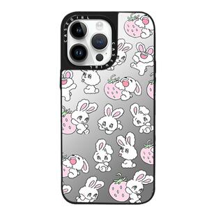 CAREGNBA联名MagSafe磁吸卡通兔子适用iPhone15ProMax手机壳苹果16plus网红13明星12同款11防摔XR全包17女