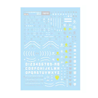 绿扎古模型水贴纸中环RG04量产型