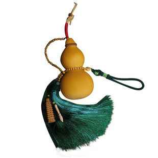 天然开口小葫芦挂件儿童卧室床头家居客厅东南方向孩子办公室摆件