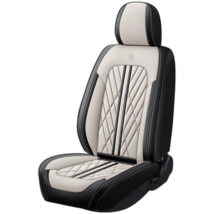 利居LIJU汽车坐垫纳帕皮透气全包围通用座套商务风