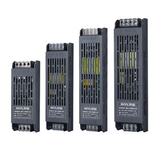 LED电源线型灯24V灯带变压器超薄开关电源12V灯箱电源控制器