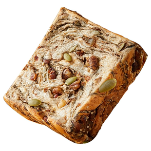 全麦坚果厚切吐司面包零食健康早餐健身代餐饱腹食品独立小包装