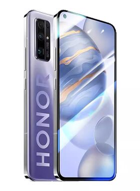 魔珐师 适用华为荣耀30钢化膜honor30s手机膜30青春版全屏3os防摔30pro+十屏幕无白边p保护cdy一an90玻璃贴膜