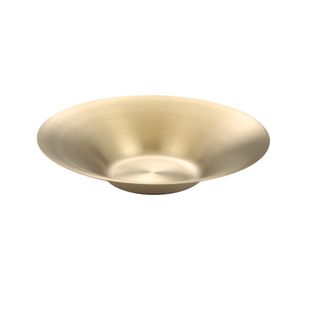 沙拉盘子碗不锈钢创意餐盘水果盘意面盘拌面盘商用餐饮店加深盘子