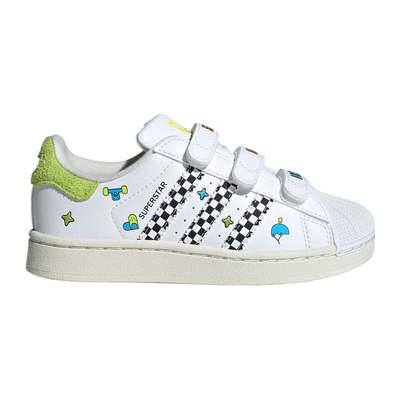 adidas阿迪达斯三叶草男小童贝壳头复古运动休闲鞋板鞋JS2469